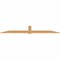 Ekena Millwork Eugene Smooth Timber Gable Bracket, Western Red Cedar, 108"W x 18"H x 1 1/2"D x 5 1/2"F, 4/12 Pitch GBW108X18X0206EUG00SWR - alternate 4